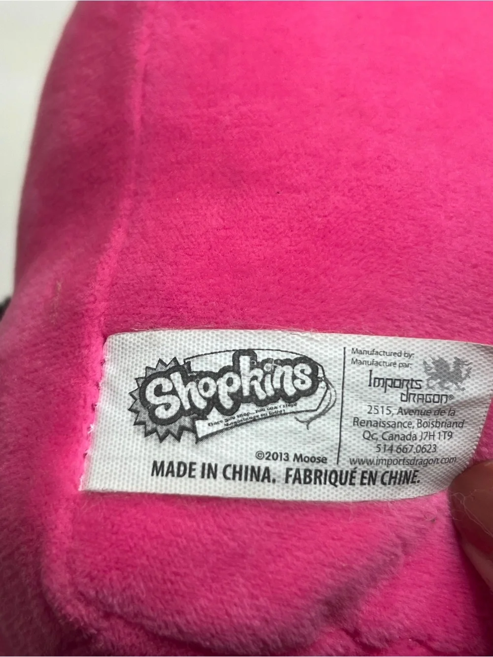 Shopkins Polly Polish Plush 2013
